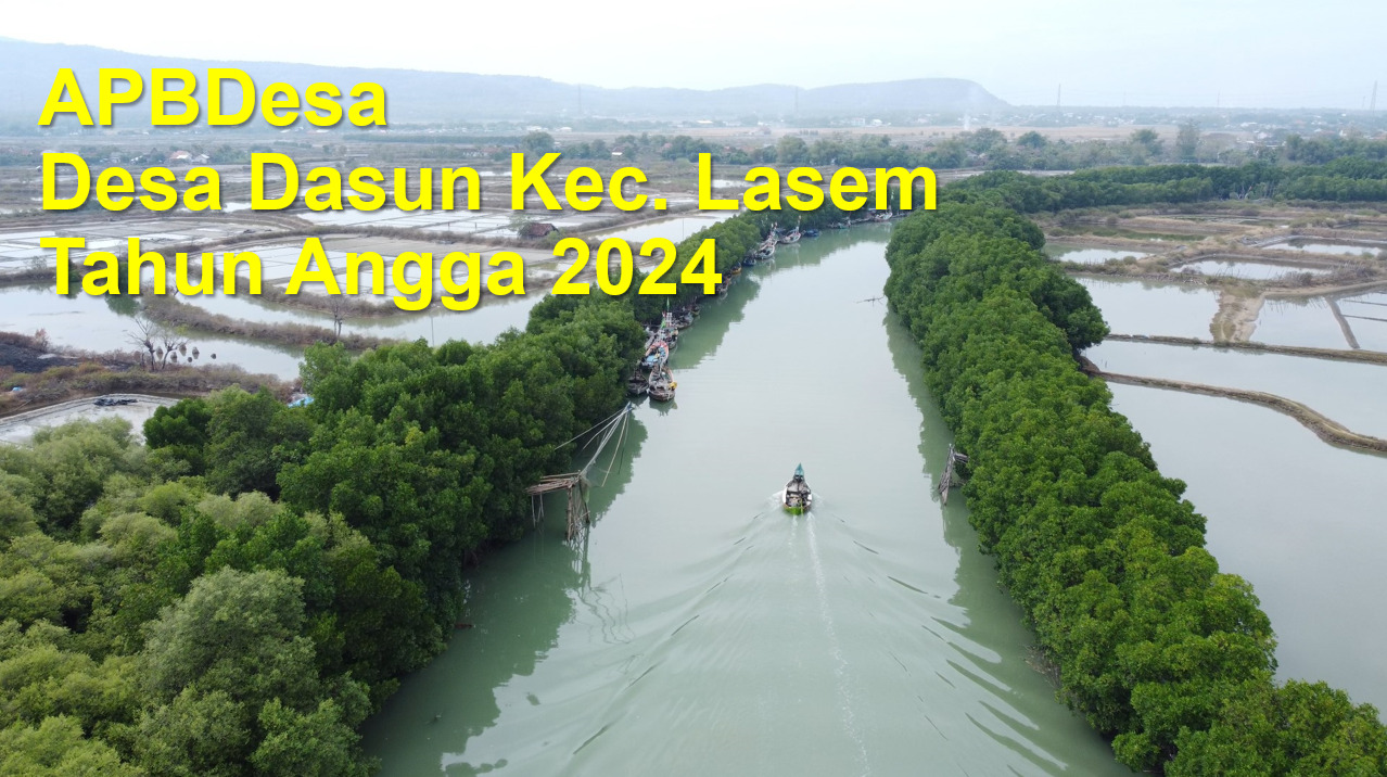 Perdes APBDesa Tahun Anggan 2024 Desa Dasun Kecamatan Lasem Kabupaten Rembang